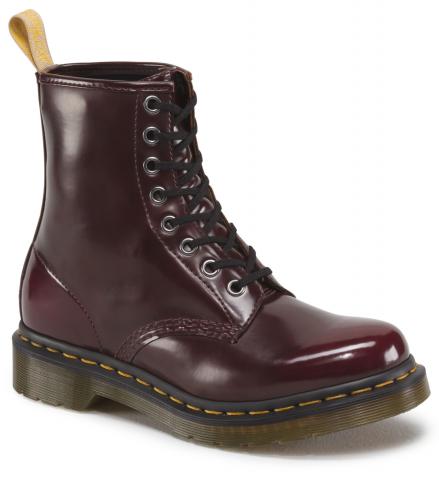 dr martens vegan 1460 cherry red